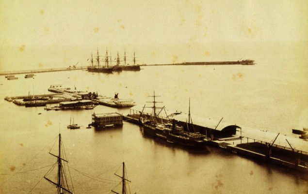 Antoni Esplugas Port c. 1890 Copy album Barcelona photographic archive
