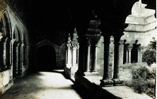 Unknown Cloister of the Church of Sant Pau del Camp 1923
