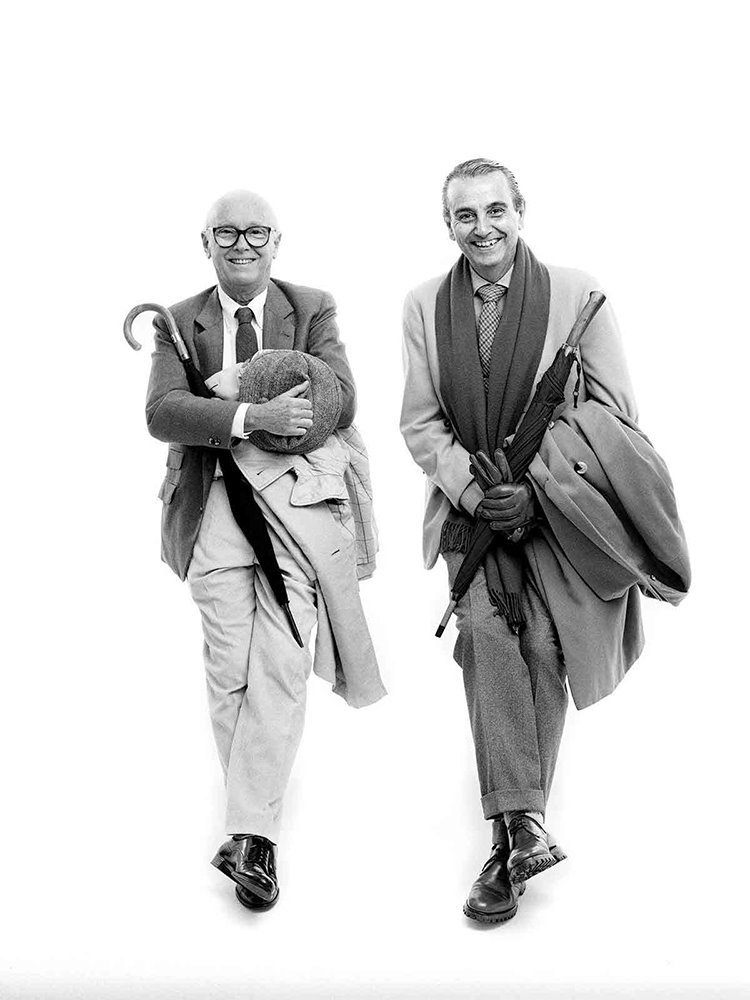 Federico Correa (right) and Alfonso Milá were schoolmates and later partners for more than 40 years
