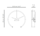 OMEGA - Modern and Elegant Table Clock by Nomon | Barcelonaconcept